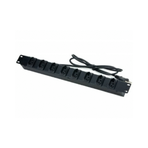 CABO COM REGUA C/8 TOMADAS FIOLUX METALICO P/RACK