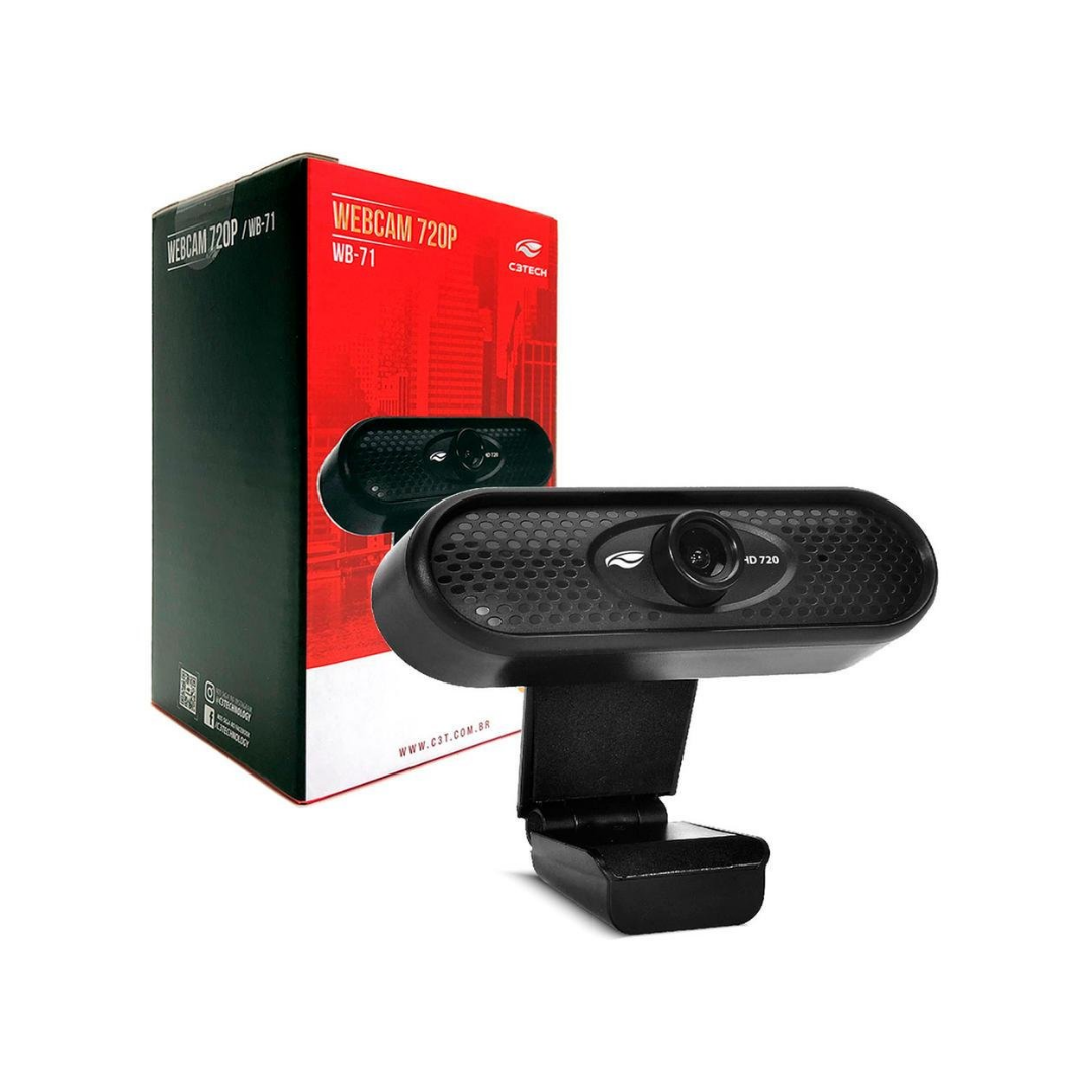 WEBCAM C3TECH HD 720P WB-71BK